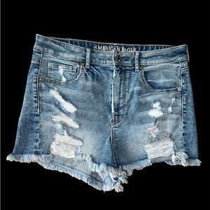 American Eagle Super Stretch Super High Rise Shortie 10